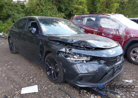 2024 Honda Civic Sport from USA, damaged, VIN 2HGFE2F5XRH571998